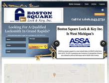 Tablet Screenshot of bostonsquarelock.com